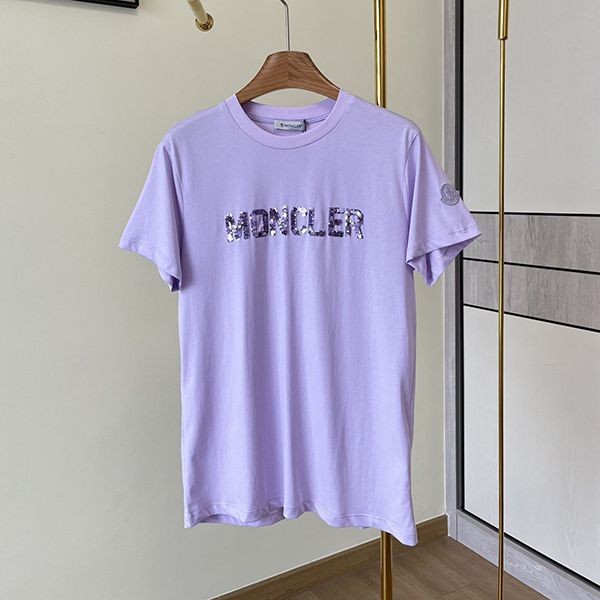 新色☆希少 モンクレール 偽物 ロゴ胸に刺繍Tシャツ 選べる3色 moz86999
